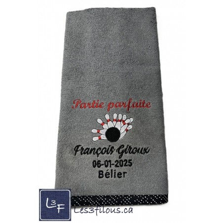 Serviette de Bowling Partie Parfaite BOW-027