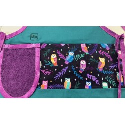 Hiboux Chouettes Tablier Enfant Prêt à Broder TEN-251P