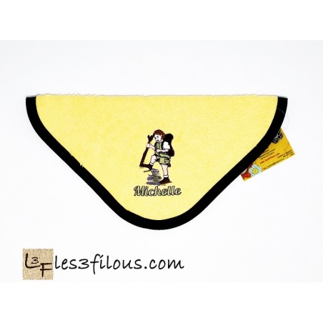 Randonné Débarbouillette Brodée et Personnalisée DEB-009