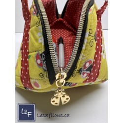 Coccinelles Ladybug Pochette Mia Petit Sac tout usage ( Coffre à crayons, Trousse à maquillage, Voyage) POC-163
