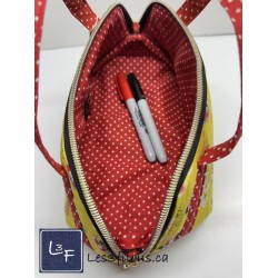 Coccinelles Ladybug Pochette Mia Petit Sac tout usage ( Coffre à crayons, Trousse à maquillage, Voyage) POC-163