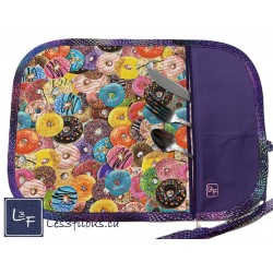 Beigne Donuts Napperon avec Pochette Personnalisé Prêt à Broder NAP-359P