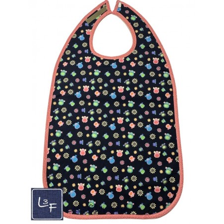 Chouette Hiboux Bavette Bavoir pour Adulte Format XL BAA-124P
