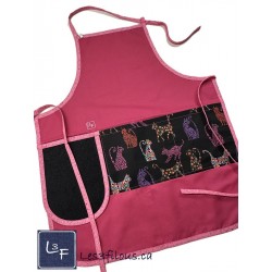 Chat ligné Tissu TIS-0552*