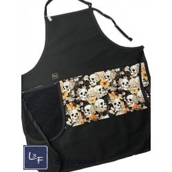 Tête de Mort Crane et Tournesols Automne Squelette TIS-2519*