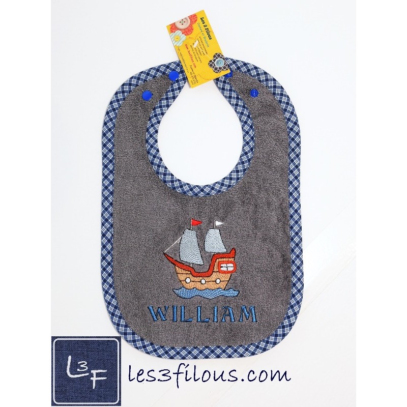 Bavette Bateau Pirate BAV-006