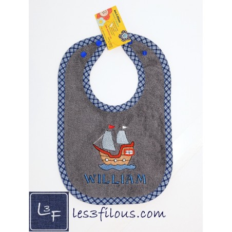 Bavette Bateau Pirate BAV-006