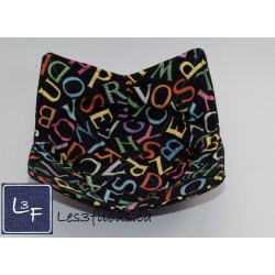 Ecole Lettre et Alphabet Tissu TIS-0892*