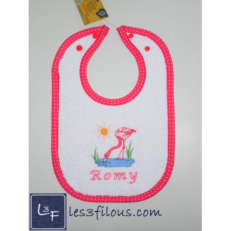 Bavette Flamant Rose BAV-018