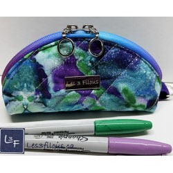 Aquarelle Mauve Vert Bleu TIS-3090*