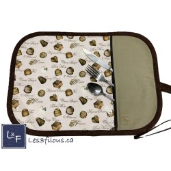 Chocolat  Napperon Prêt à Broder NAP-323P