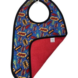 Bande Dessiné Cartoon Pow Wow Bavette Bavoir pour Adulte Format REG BAA-163
