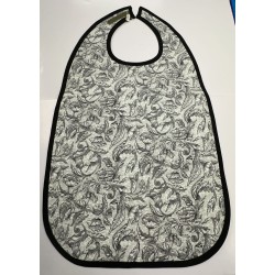 Arabesques Bavette Bavoir pour Adulte Format XL BAA-172P