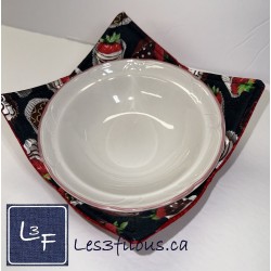 Fraises au Chocolat Chauffe Plat pour micro-onde BOL-234P