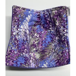 Tache d'Huile Mauve Chauffe Plat pour micro-onde BOL-228P