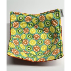 Agrumes, Citron, Orange Kiwi Chauffe Plat pour micro-onde BOL-236P