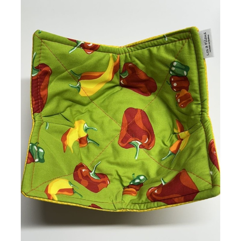 Poivrons Piments Chauffe Plat pour micro-onde BOL-238P