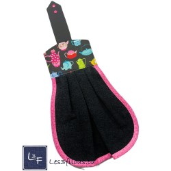 Tasse Théière en forme d'animaux Serviette de cuisine accrochable après la poignée du four EP-046