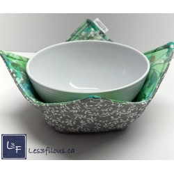 Feuillage, Chauffe Plat pour micro-onde, BOL-239