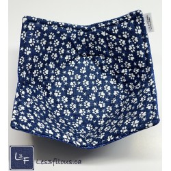 Pattes de Chiens Chats, Chauffe Plat pour micro-onde BOL-240P