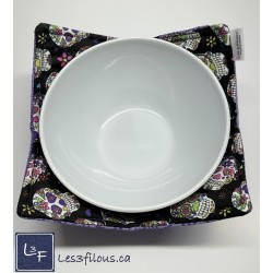 Tête de Mort Squelette Chauffe Plat pour micro-onde BOL-241P