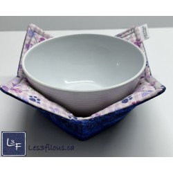 Petites Pattes de Chiens Chats, Chauffe Plat pour micro-onde BOL-244P