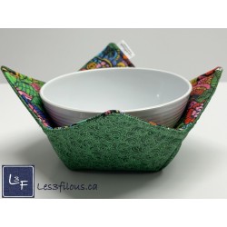 Mandala Multicouleur Chauffe Plat pour micro-onde, BOL-245