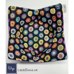 Marguerites Fleurs Chauffe Plat pour micro-onde, BOL-246P