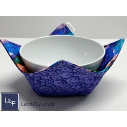 Aquarelle Multicouleur Chauffe Plat pour micro-onde, BOL-247