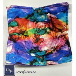 Aquarelle Multicouleur Chauffe Plat pour micro-onde, BOL-247