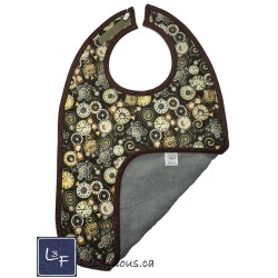 Horloge Cadran Bavette Bavoir pour Adulte format REG BAA-176P