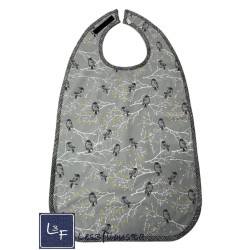 Oiseaux Bavette Bavoir pour Adulte Format XL BAA-189P