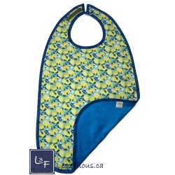 Citrons Agrumes Bavette Bavoir pour Adulte Format XL BAA-195P
