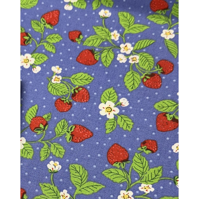 Fraises Strawberry Tissu TIS-1072*