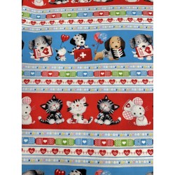 Chats et Chien Souris Vétérinaire Médical Docteur Hopital Infirmiere TIS-1429