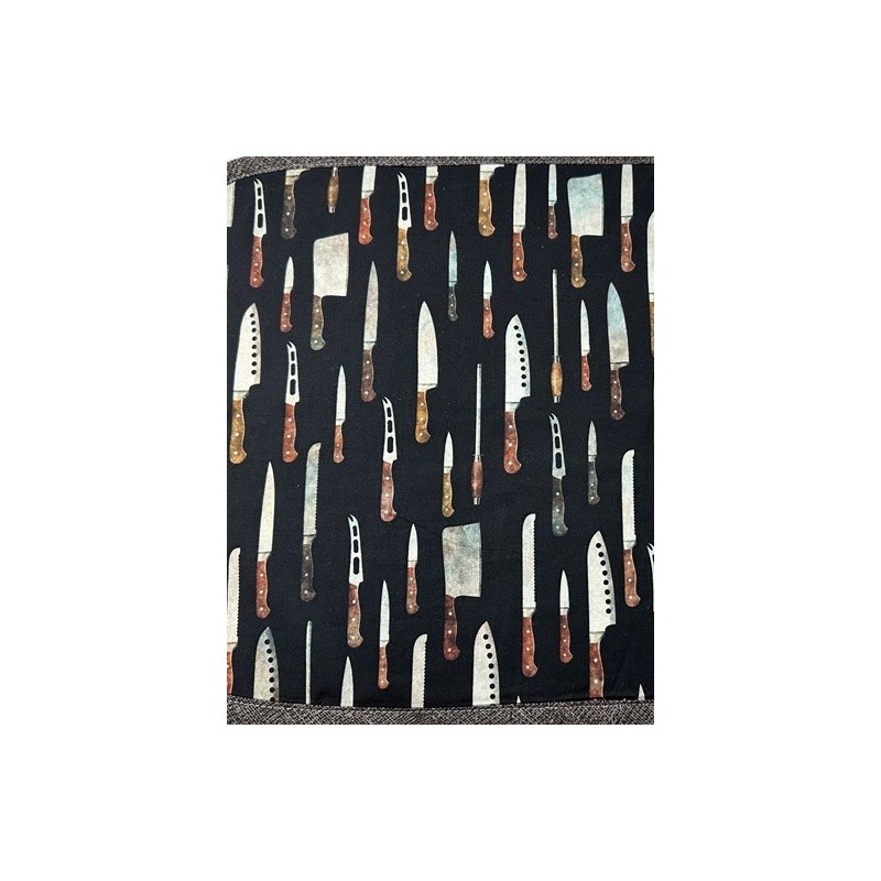 Cuisine Couteaux de Chef  Tissu TIS-0836