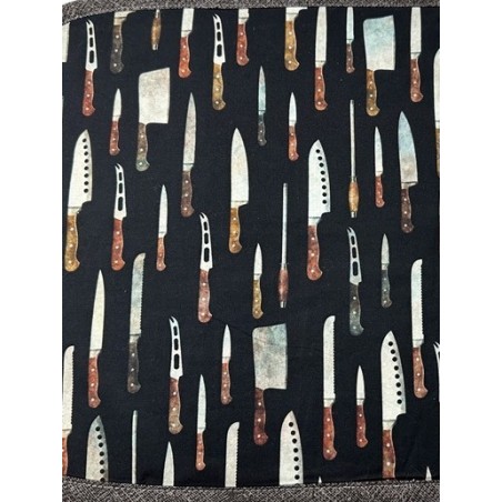 Cuisine Couteaux de Chef  Tissu TIS-0836