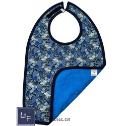 Fleurs Bavette Bavoir pour Adulte Format REG BAA-204P