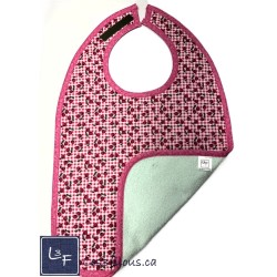 Cerises Cherry Bavette Bavoir pour Adulte Format REG BAA-206P