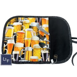 Bière Ale Brasserie Napperon avec Pochette Personnalisé Prêt à Broder NAP-468P