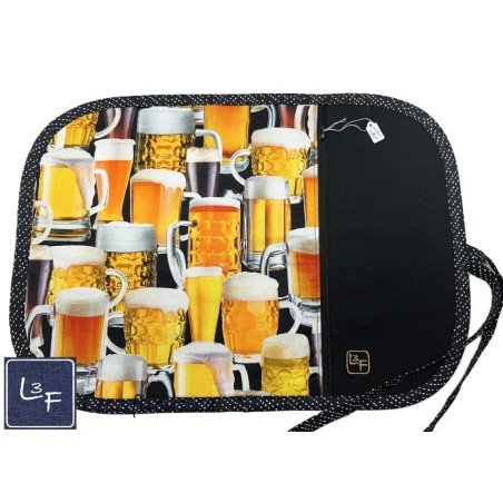 Bière Ale Brasserie Napperon avec Pochette Personnalisé Prêt à Broder NAP-477P