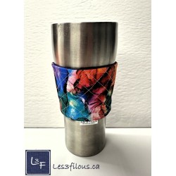 Aquarelle Manchon pour Tasse à café ( boisson chaude) réutilisable MAN-002