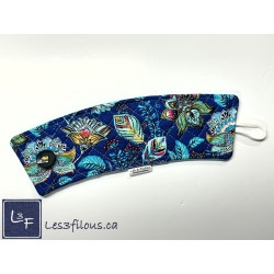 Fleurs Lotus Manchon pour Tasse à café ( boisson chaude) réutilisable MAN-017
