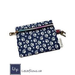 Porte-clés Porte-monnaie 3-en-1 pattes | Les 3 Filous