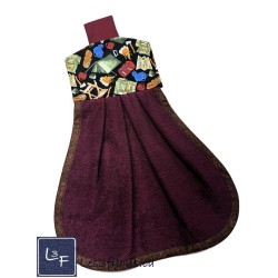 Serviette de cuisine à suspendre et attachable – Camping | les 3 Filous