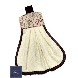 Serviette de cuisine à suspendre et attachable – Silhouette de Chats| les 3 Filous
