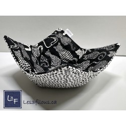Chats  Silouhettes Tissu TIS-0553*