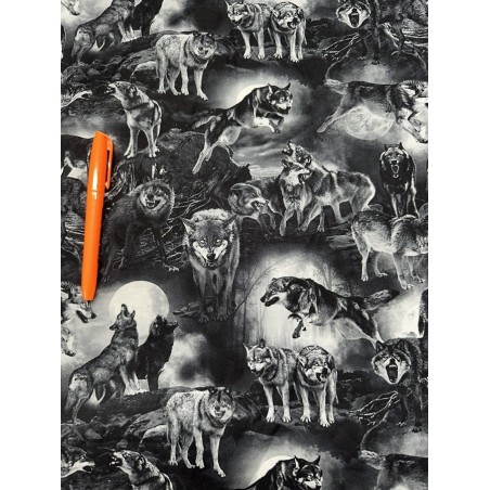 Loups Wolf Tissu TIS-1391