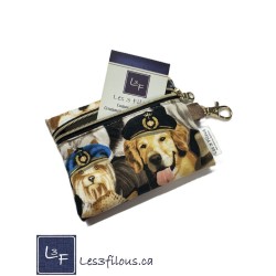 Porte-clés Porte-monnaie 3-en-1 Chiens Labrador | Les 3 Filous