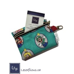Porte-clés Porte-monnaie & jeux  video Mario | Les 3 Filous